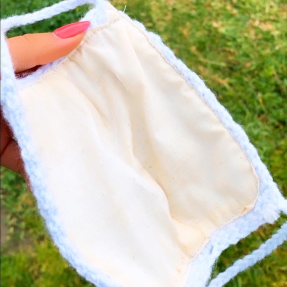 Crochet Frida Face Mask  😷 - Picture 4 of 6